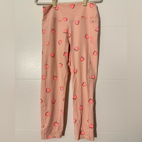PINK Victoria's Secret Pants - Victoria’s Secret PINK Leggings Peaches Special Edition NWOT